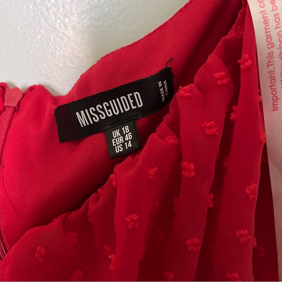 Red Summer Dress - Picture 4 of 4